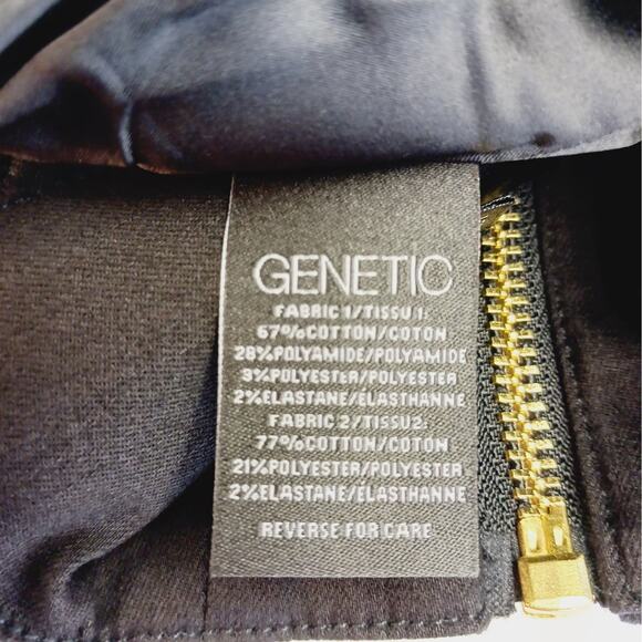Genetic x Liberty Ross SZ 27 Metallic Jacquard Mini Skirt NWT $375 Vogue - Picture 8 of 10